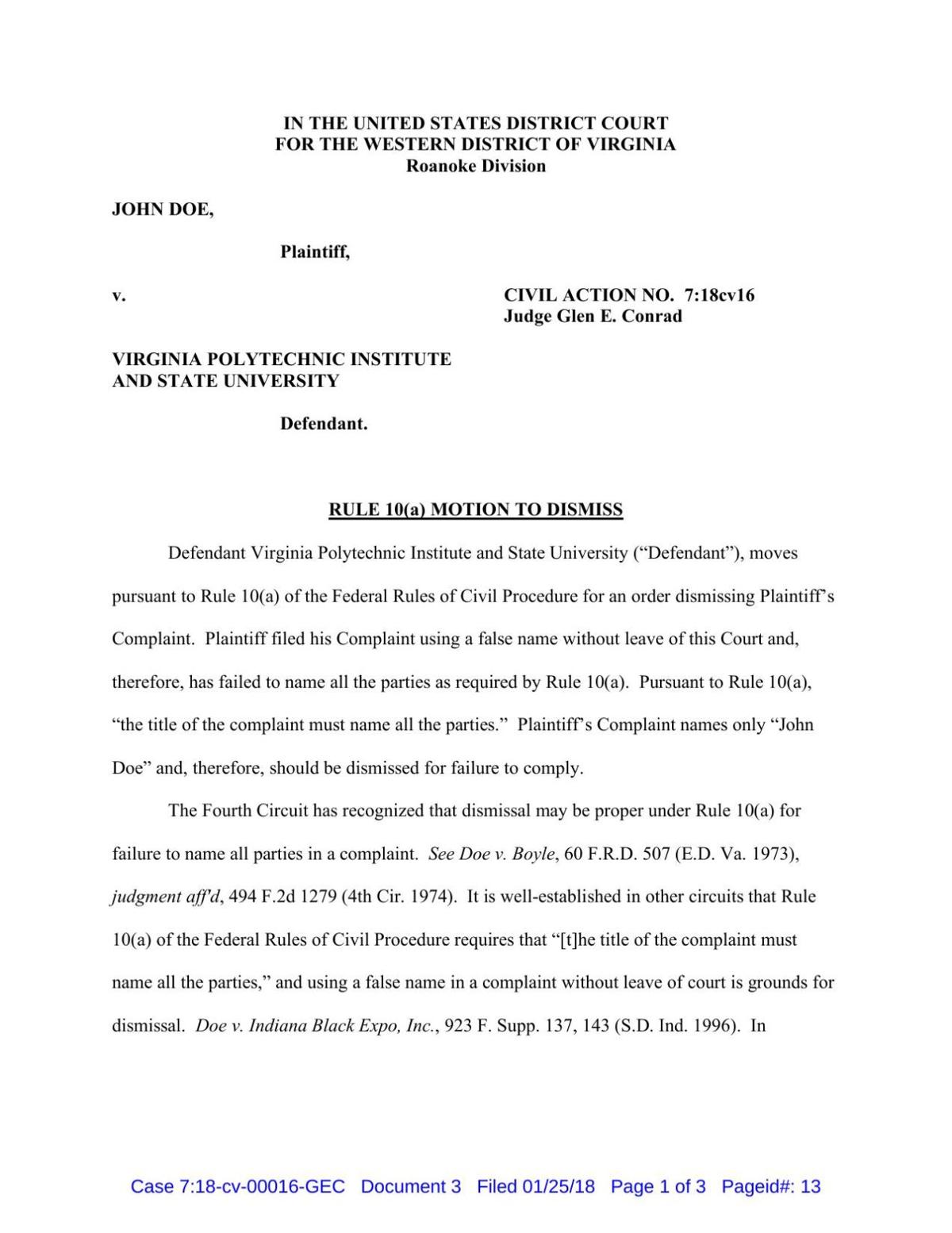 How to write a motion to dismiss pro se image