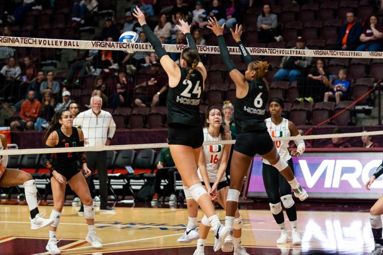 VT Volleyball vs. Miami Gallery