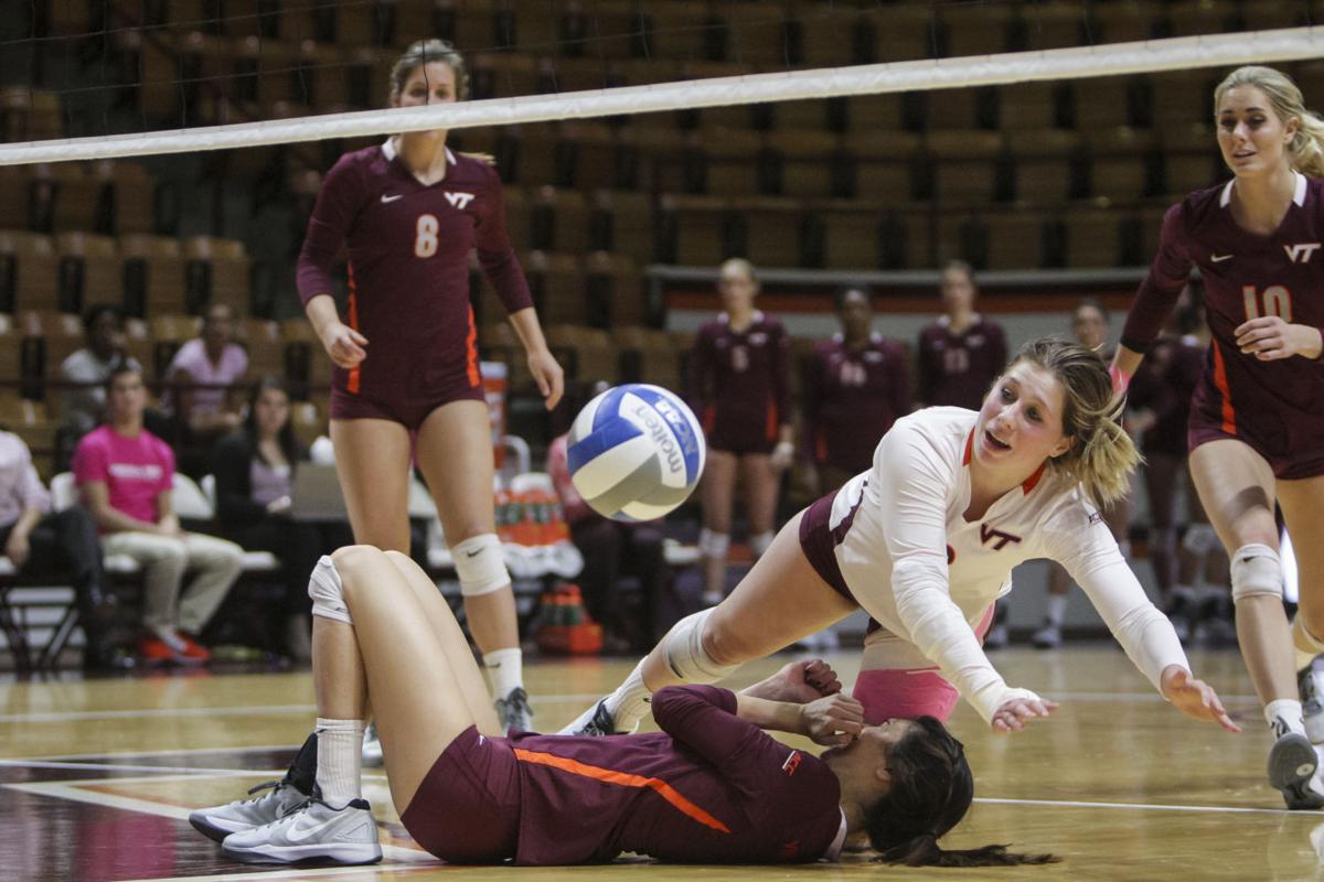 Virginia Tech volleyball sweeps Clemson, but loses to Georgia Tech ...