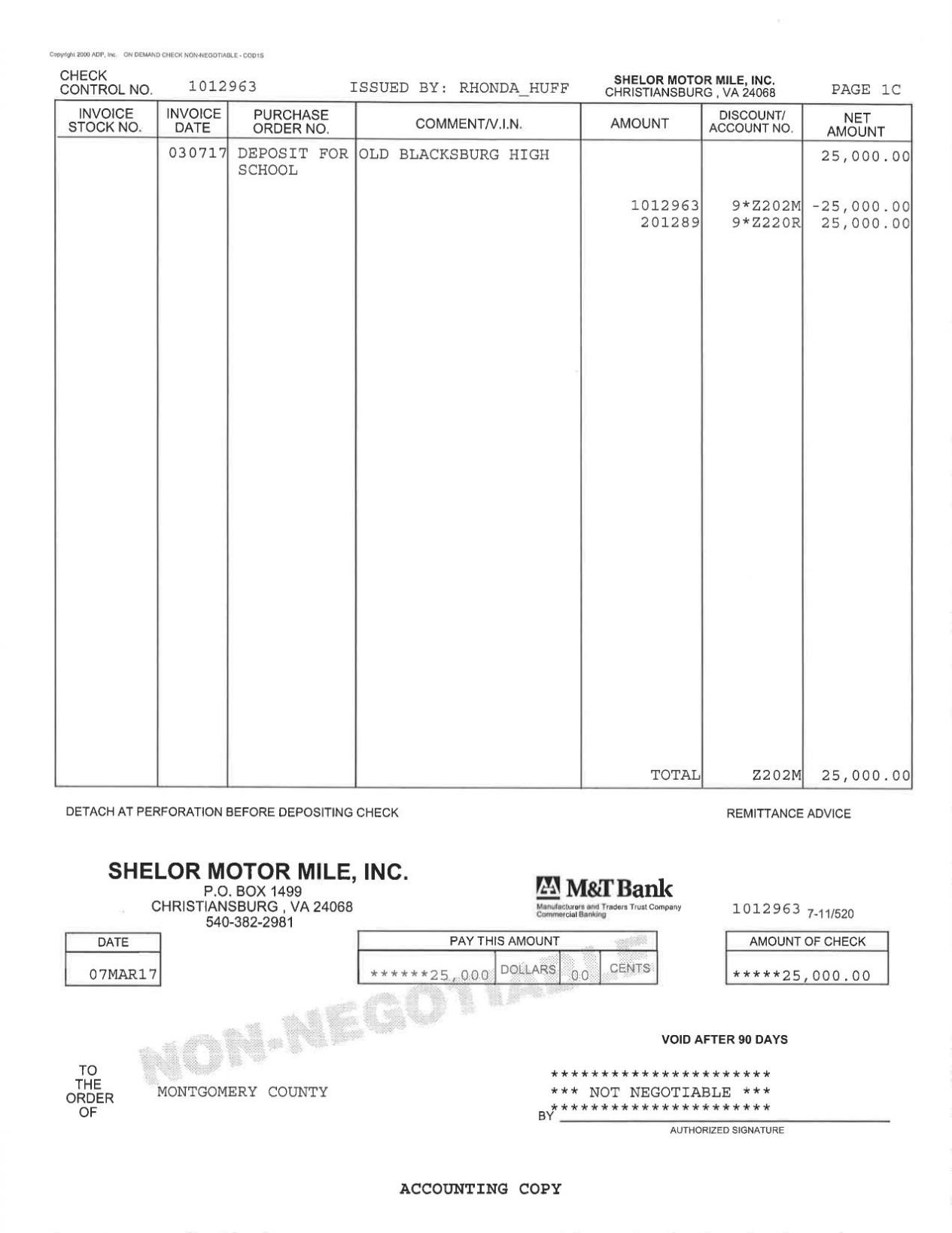 TRICKY! Who is that bill from? What is it for? | Directory Invoices - Vivid  Image
