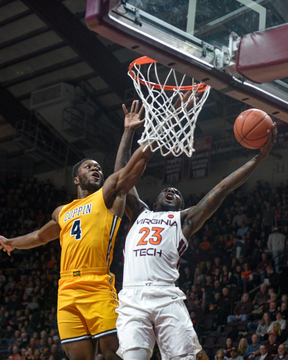Hokies Dominate Coppin State In Home Opener Sports Collegiatetimes Com