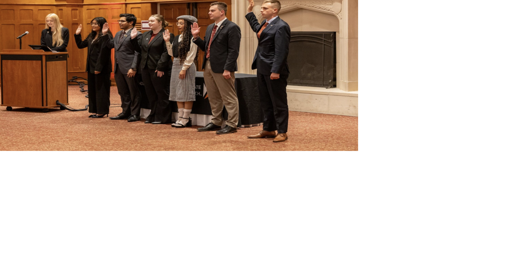 Hokie Day 2026: Student representatives at the Virginia General Assembly