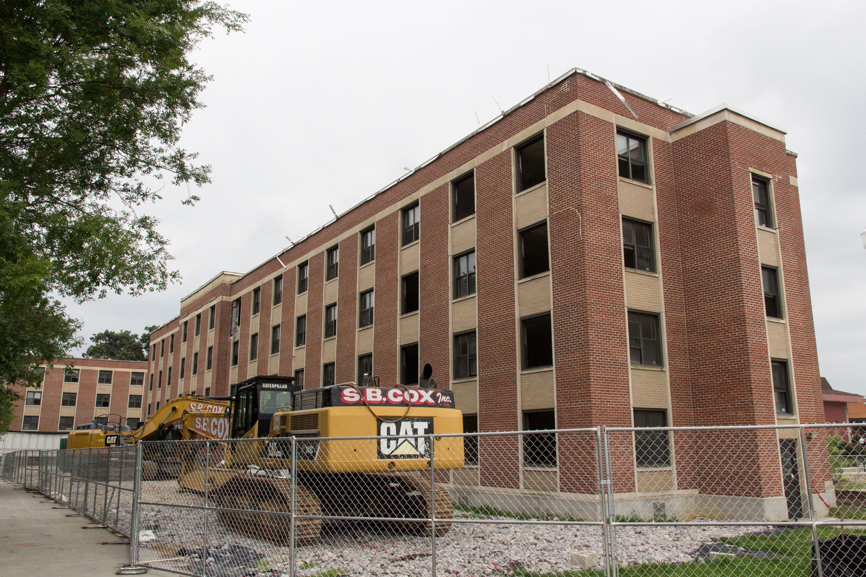 While Hokies are away construction is in full swing News