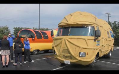 nutmobile and weinermobile visit