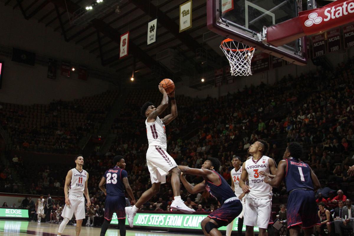 Virginia Tech Hits Century Mark Tops Detroit Mercy 111 79