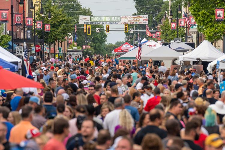 Smokin’ on Main Brings Big Crowds to Collinsville for the Weekend