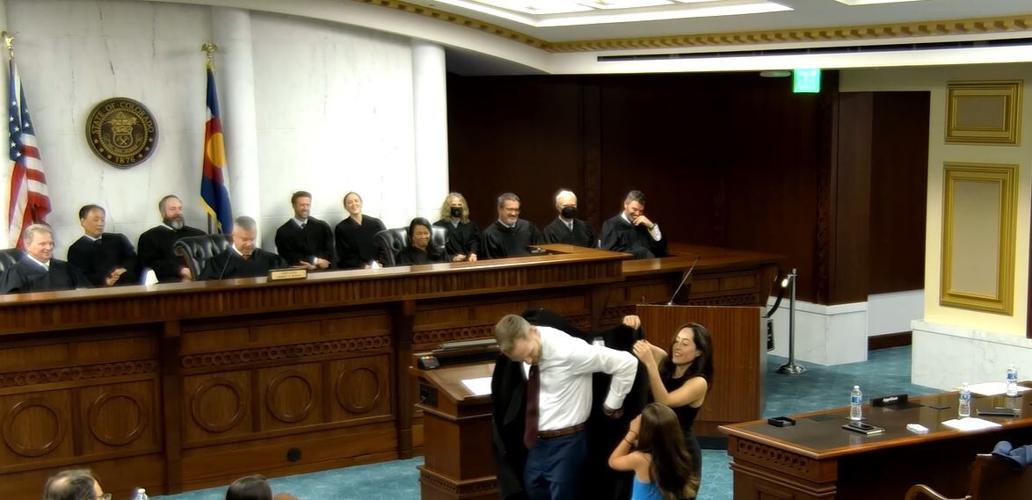 Grant Sullivan sworn in as judge on Colo Court of Appeals Courts