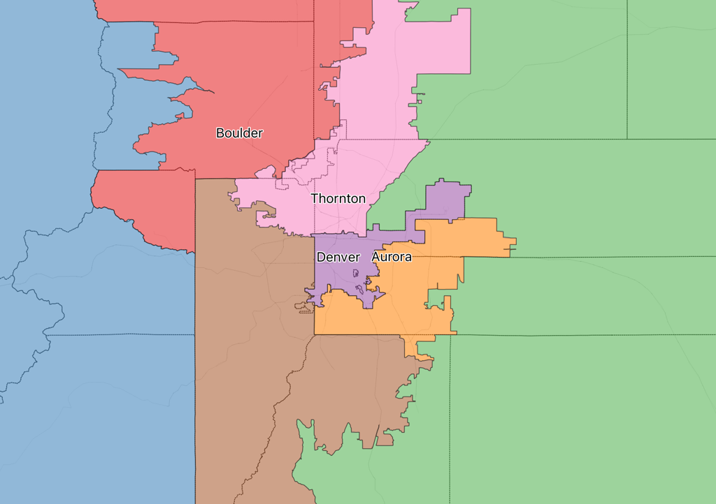 Map Of Boulder Colorado 2022