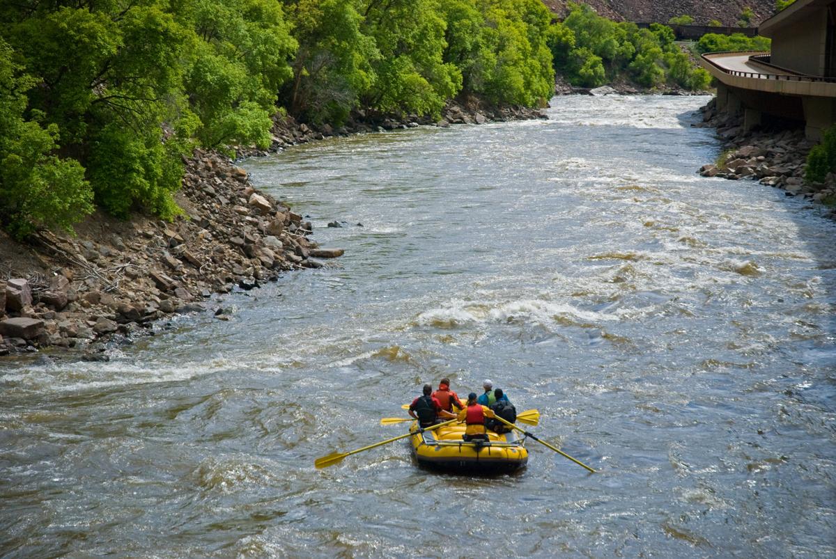 Rafting the Scenic Colorado River in Glenwood Canyon