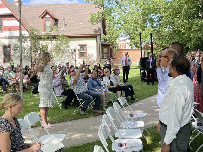 New American citizens take oath