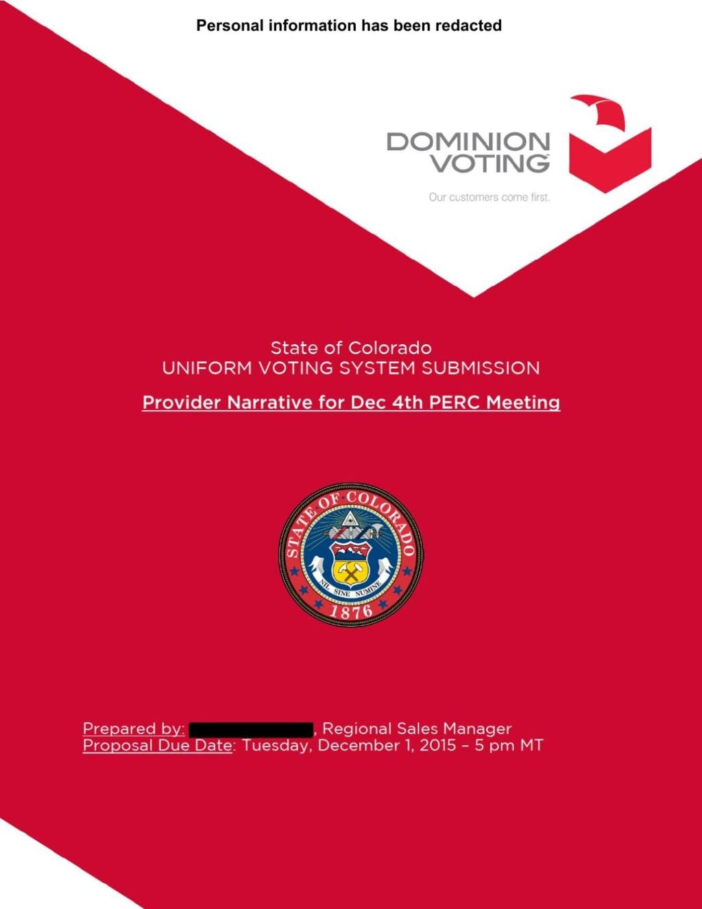 Eye Of The Storm Denver Based Dominion Faces Maga Wrath 2020 Election Coloradopolitics Com