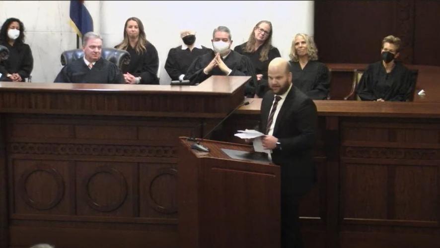 Timothy Schutz delivers pro equity message in formal swearing in to