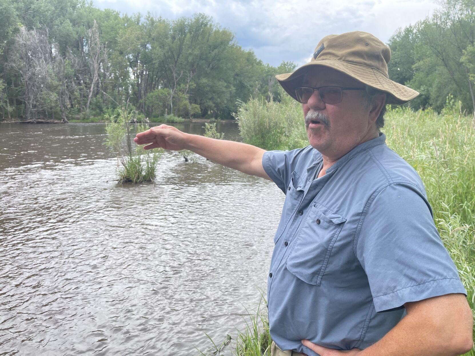 Why is there so much water in the Poudre right now? Eastern plains users  give the river a late boost