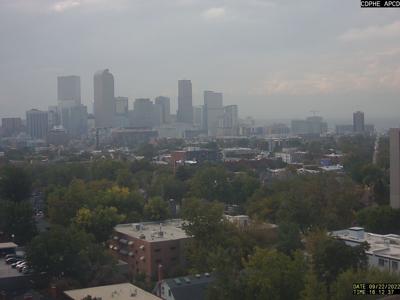 Denver downtown view
