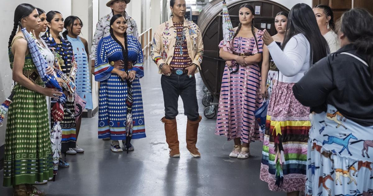 Indigenous fashion week in Santa Fe explores heritage in silk and hides | OUT WEST ROUNDUP