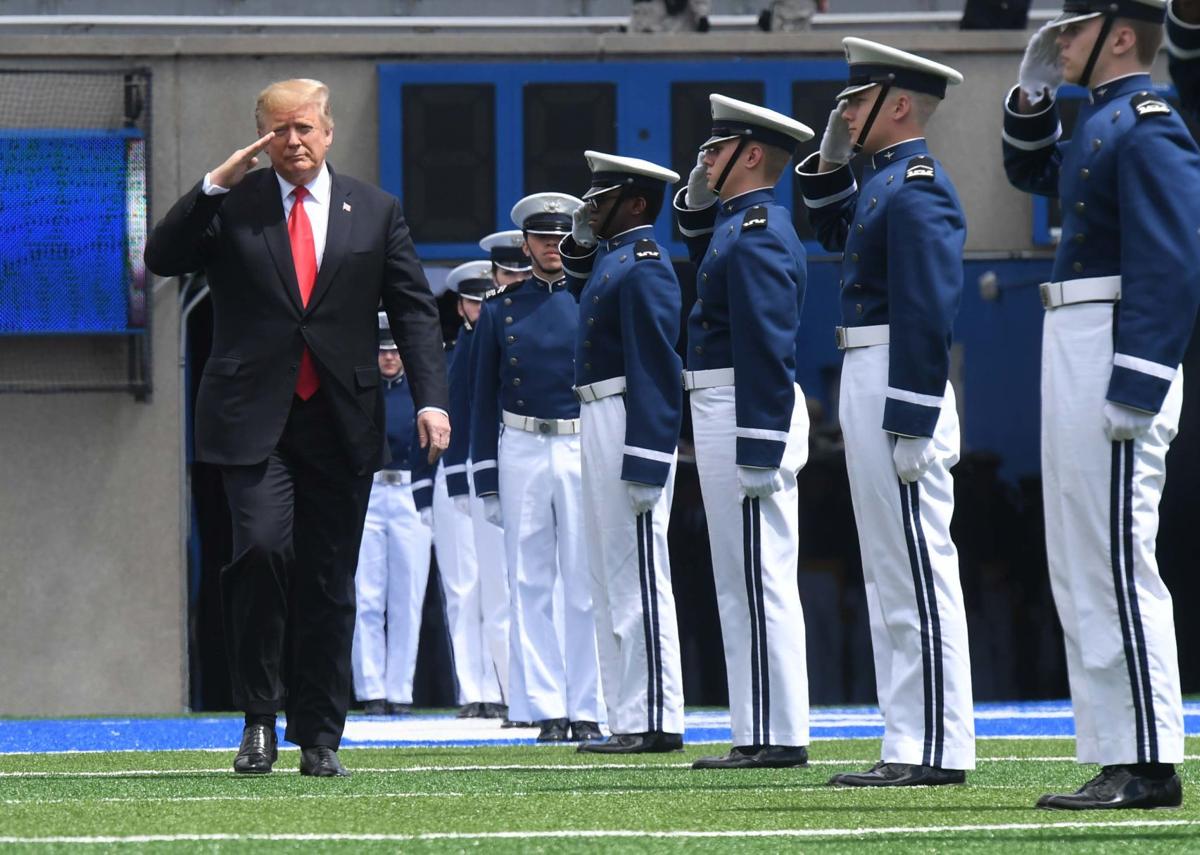Trump puts cadets front and center in Air Force Academy graduation speech | News | coloradopolitics.com