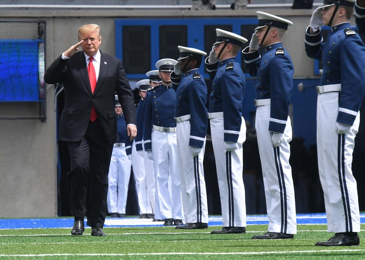 Air Force Graduation >> Trump Puts Cadets Front And Center In Air Force Academy Graduation Air Force Graduation >> Trump Puts Cadets Front And Center In Air Force Academy Graduation