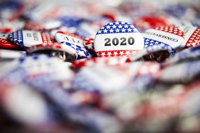 Election Vote Buttons 2020