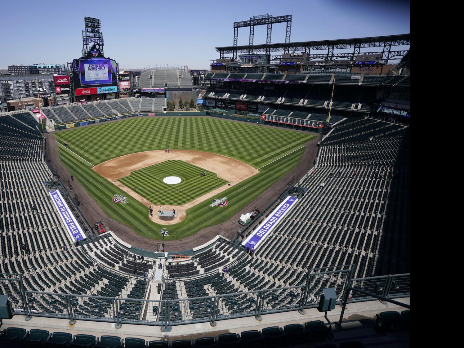 New Rockies outfielders settle in at vast Coors Field - Sentinel Colorado
