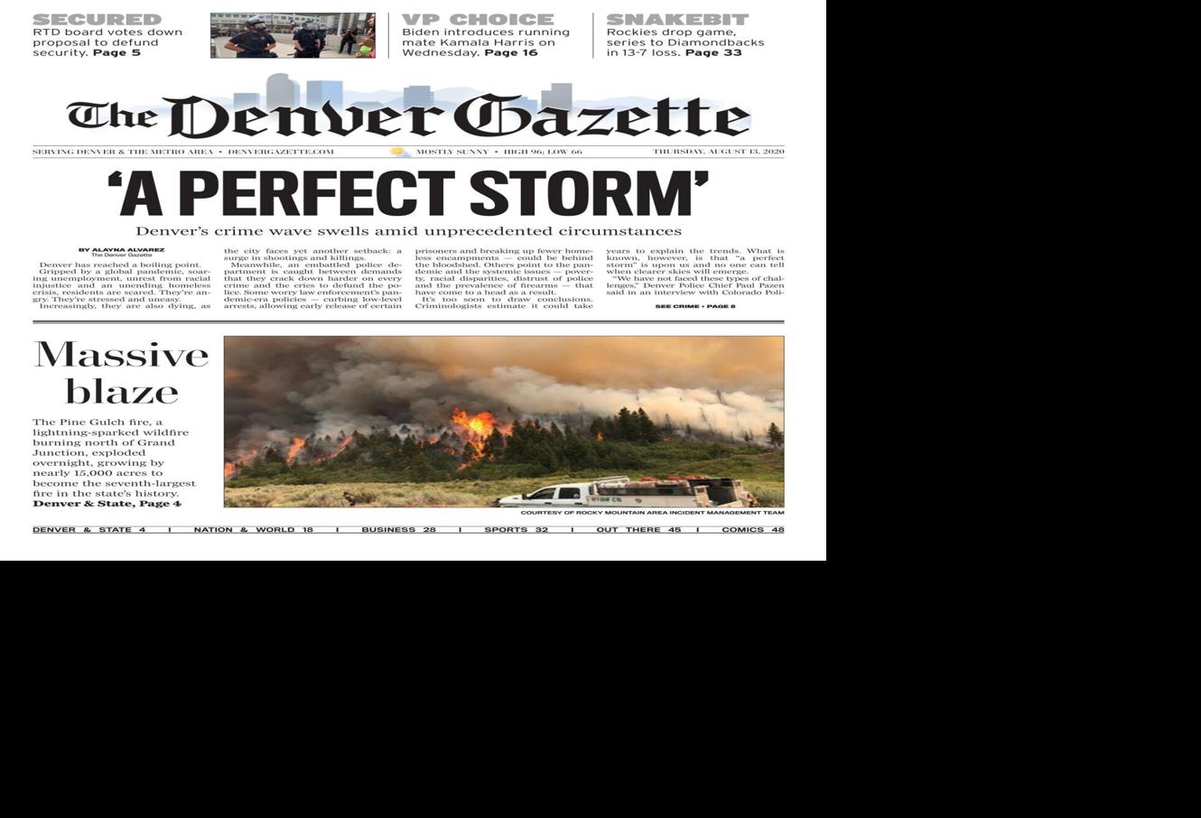 Mediagazer Clarity Media Part Of The Anschutz Corp And Owner Of Washington Examiner Is Launching An Online Newspaper The Denver Gazette On Sept 14 For Free At First Rich Laden Colorado Politics