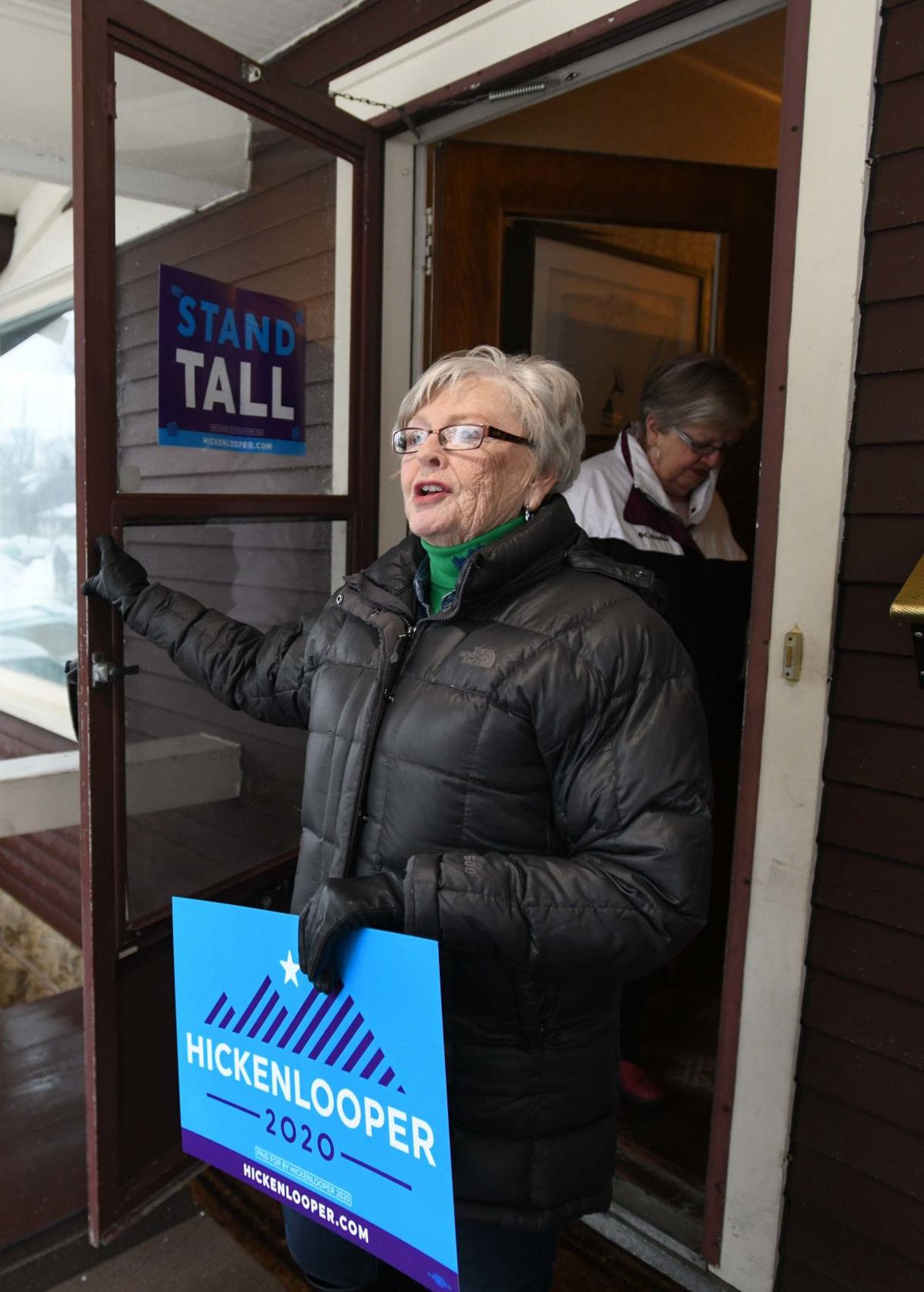 Iowans on hand for Hickenlooper see their caucus as 'democracy in