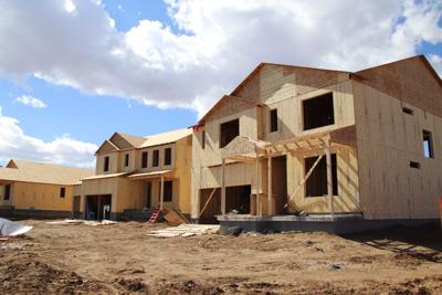 Home construction in Willow Bend in Thornton