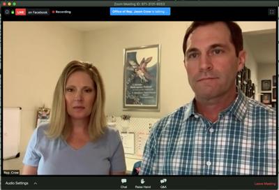 'When can kids hang out with kids again?': Children ask Jason Crow about COVID-19 in virtual ...