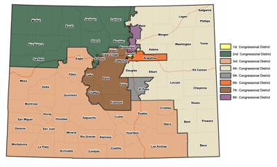 Map Of Southern Colorado Colorado's New Draft Congressional Map Centers On Hispanic 'Southern  District' | Legislature | Coloradopolitics.com