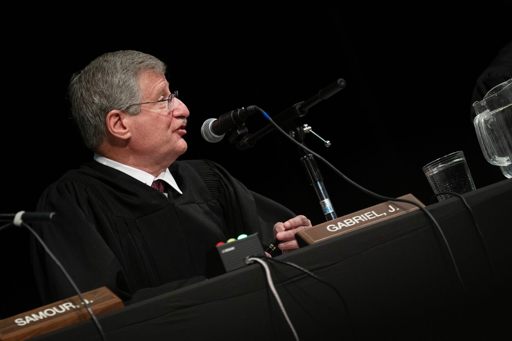 Justice richard l gabriel online
