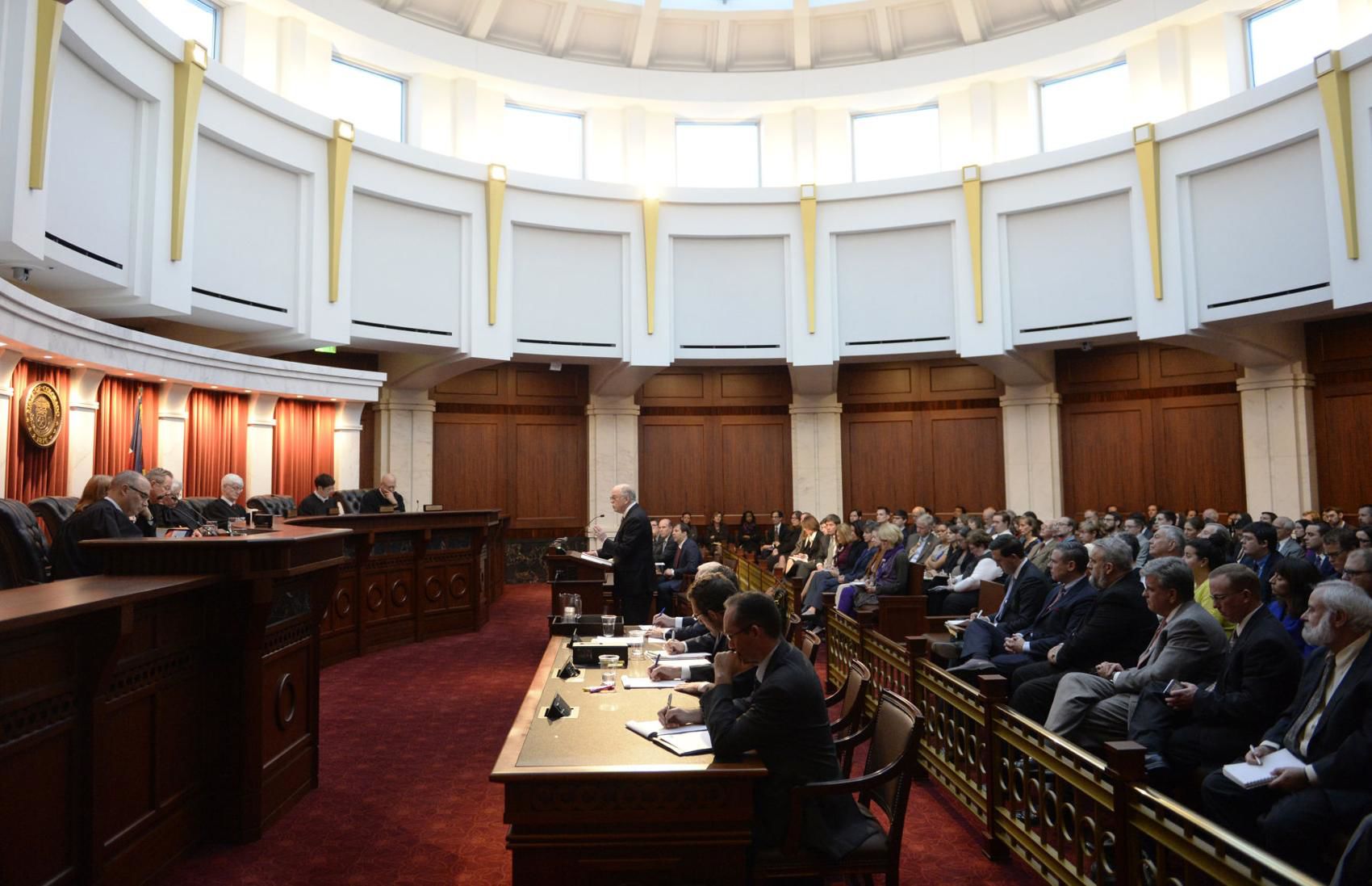 Supreme court outlet trial