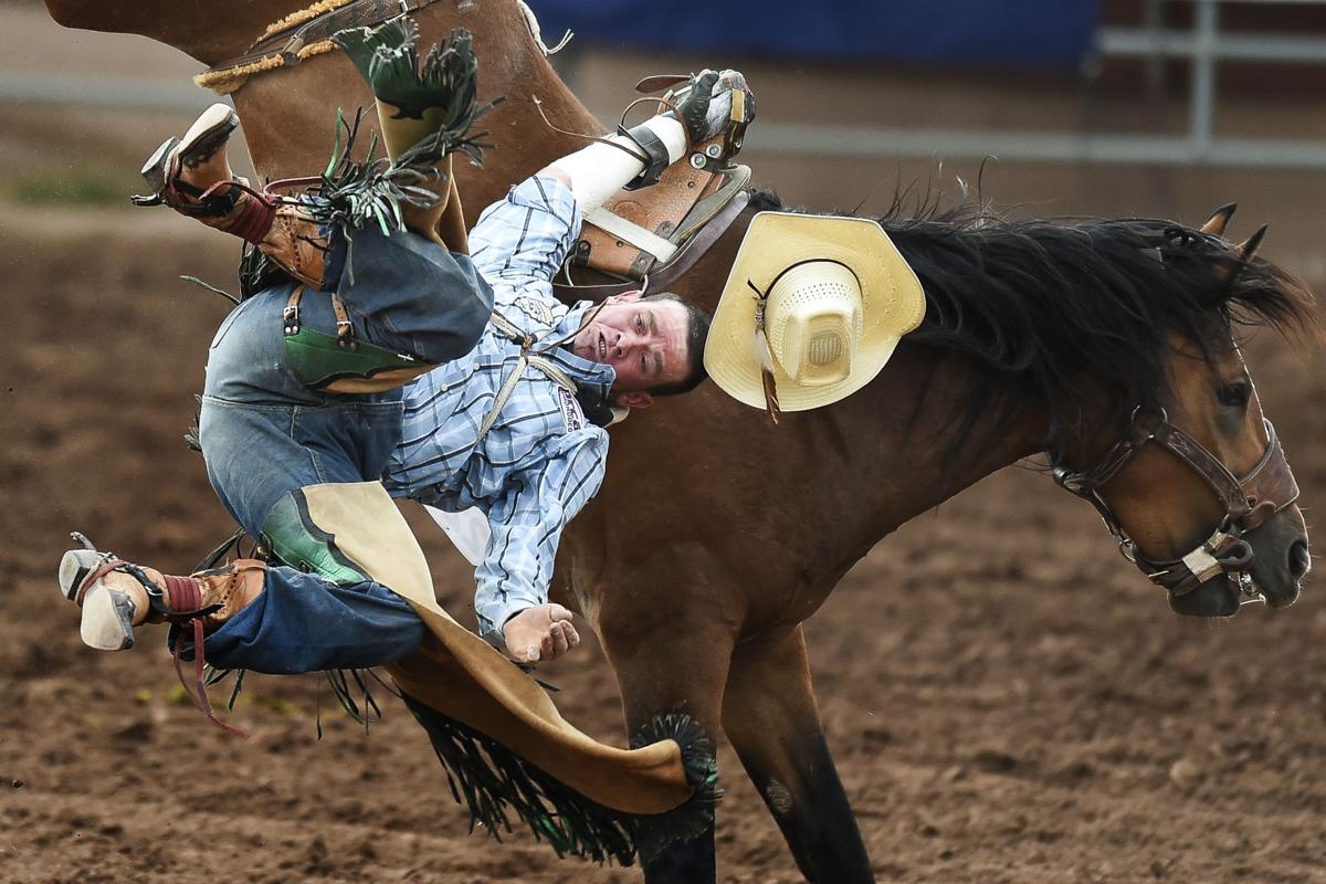 Pick up man Josh Edwards works behind the scenes at the Pikes Peak or