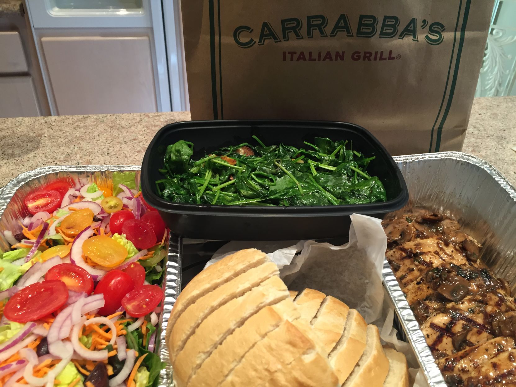 Carrabba's family discount bundle