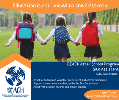REACH Afterschool Program Site Assistant image 1
