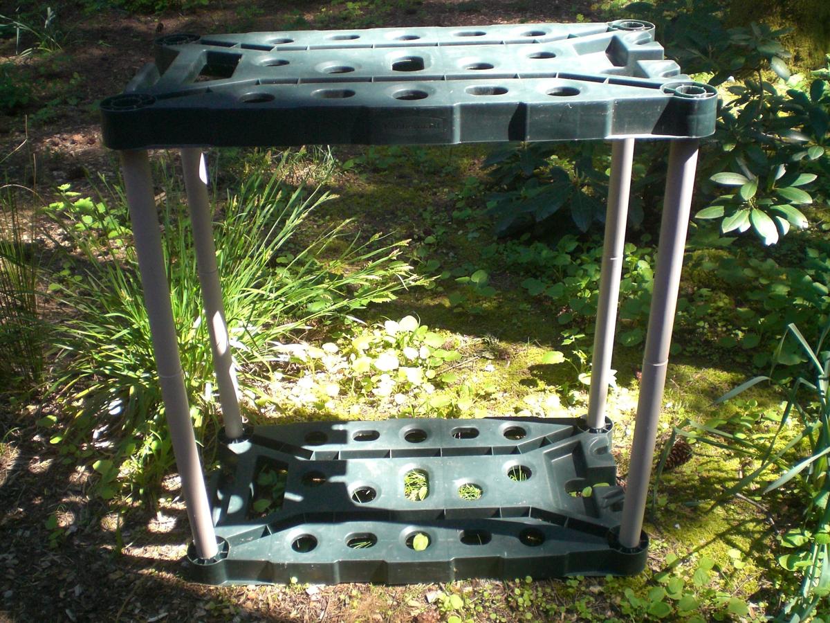 2 tier tool rack image 1