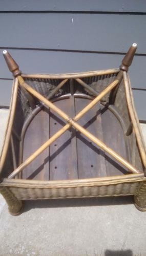 Furniture large Wicker Chair $300 image 1