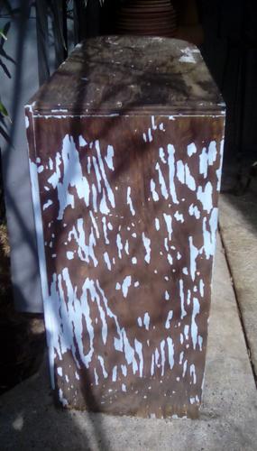 Furniture : Wood shelving unit image 1