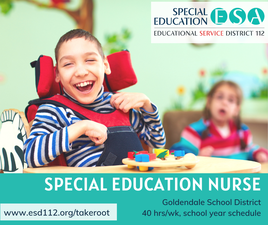 Now Hiring: Special Education Nurse (LPN or RN) for Goldendale School District image 1