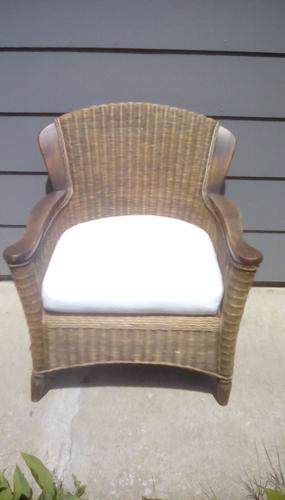 Furniture large Wicker Chair $300 image 6