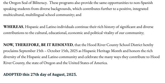 Hood River County School District