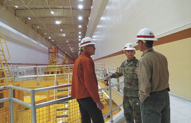 Walden tours The Dalles Dam