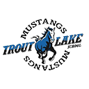 Trout Lake Mustangs logo
