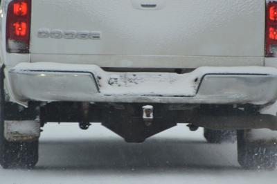 A2 porch winter road safety, license plate.JPG