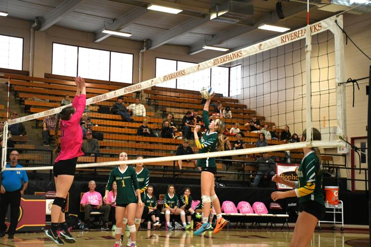 Sherman, South Wasco advance to 1A state volleyball playoffs