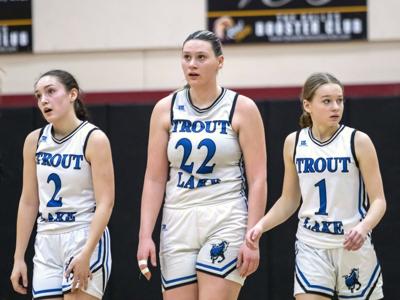 Trout Lake girls basketball 2025