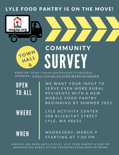 Mobile Food Pantry Flyer