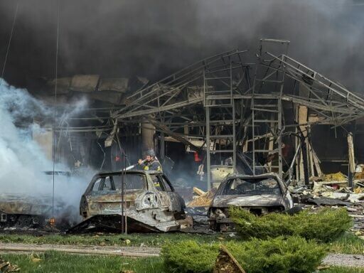 Russia launched deadly strikes across Ukraine ahead of its May 9 parade