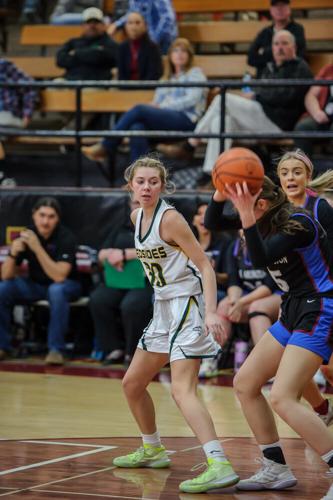 1A playoff in The Dalles Feb. 18, 2023.