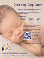 The Next Door Inc. hosts community baby shower