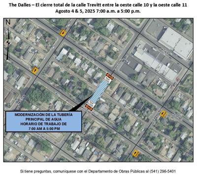 Modernización de la tubería principal de agua