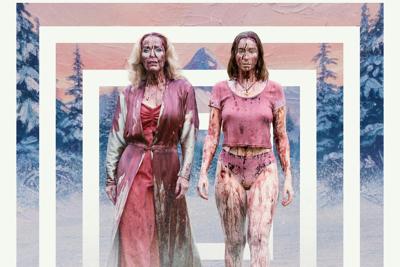 Gillian Anderson and Hannah Einbinder star in 'Camp Miasma.' MUBI